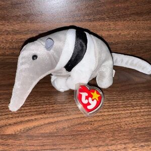 Ty Plush Ants the Anteater Beanie Baby - 1998